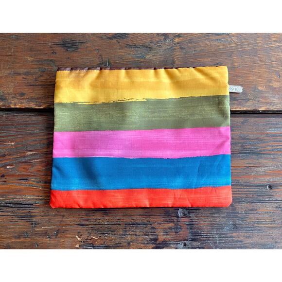 LESPORTSAC Colorful Stripe Zipper Pouch - Picture 4 of 6